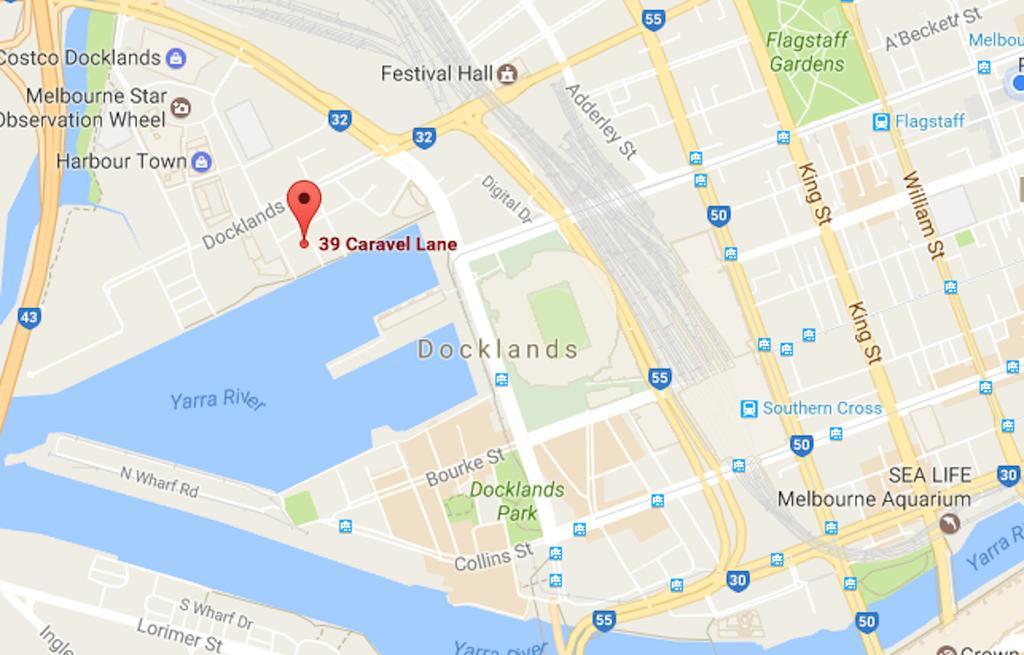 Urbanminder @ Docklands Lägenhet Melbourne Rum bild